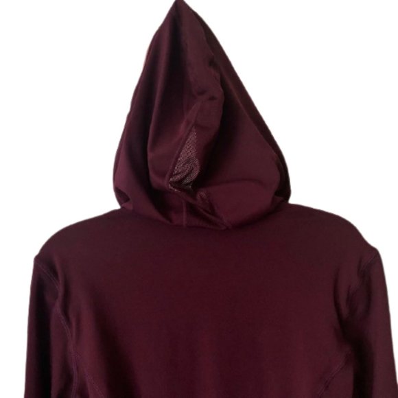 Fabletics Nara Half-Zip Hoodie - Burgundy - M - Picture 8 of 14